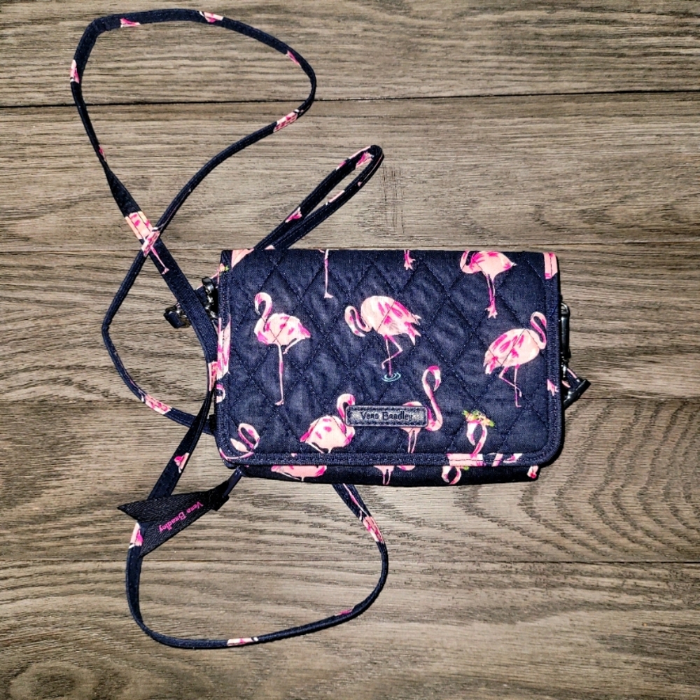 Vera Bradley flamingo fiesta 3 in 1 Crossbody